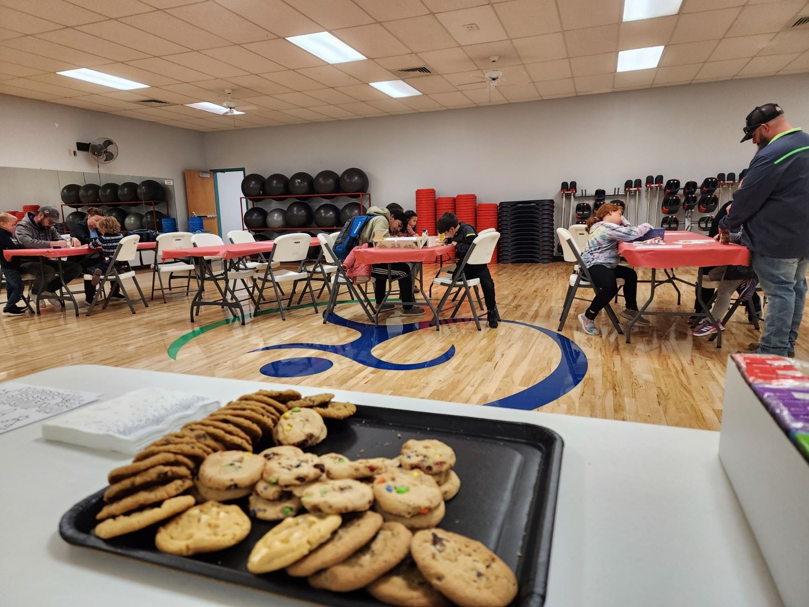 Picture and Cookies with Santa